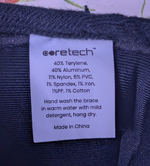 Coretech 916 Premium Wrist Brace Carpal Tunnel Arthritis Splint Post Op Recovery