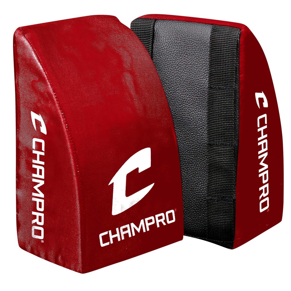 Youth Catcher’s Knee Support – Durable, Comfortable, Red Color Option