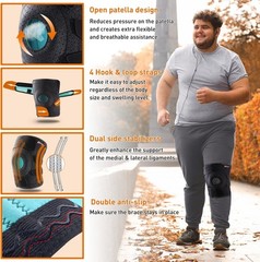 Plus Size Knee Brace for Women and Men,Extra Large Knee Braces for Knee Pain Plu