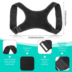 YBEATY Posture Corrector Adjustable Comfortable Back Brace Lightweight…