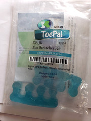 DR JK TOE PAL Toe Stretcher Kit – Glitter Gel Pads/One size fits most