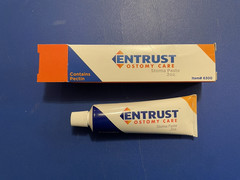 Lot of 3 Boxes Entrust Ostomy Care 6300 Stoma Paste 2oz Expires 2027/2028