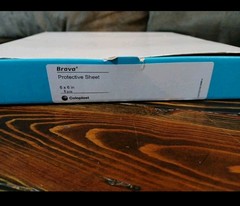 Coloplast Brava 032155 Protective Sheets, 6×6 Inches, 5-Pack, Open Box
