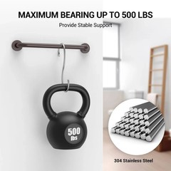 2 Pack 12 Inch Oil Rubbed Bronze Shower Grab Bars for Seniors with Screws