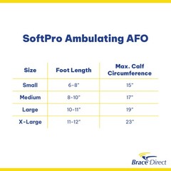 SoftPro Ambulating AFO – For Plantar Contractures – OCSI by Brace Direct