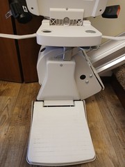 bruno elan sre 3050 stairlift, 9ft, 8in Rail, Left Side