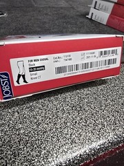 JOBST FORMEN CASUAL MEDICAL COMPRESSION SOCKS, KNEE HIGH, BLACK, 15-20 mmhg NEW
