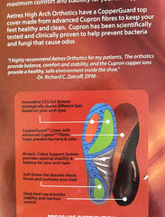 Aetrex High Arch Custom Select Series Sz Mens 13 Orthotics Insoles New in box