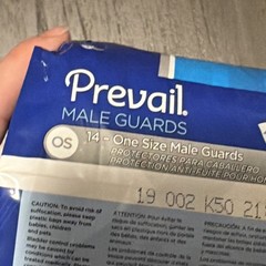 Prevail Incontinent Pad 12.5″ L Contoured 71 14 Ct