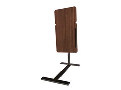 Bedside Table Folding Laptop Stand Overbed Table with Wheels Height Adjustable