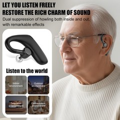 Rechargeable Digital Hearing Aids Invisible ITE Mini Sound Voice Amplifier USA