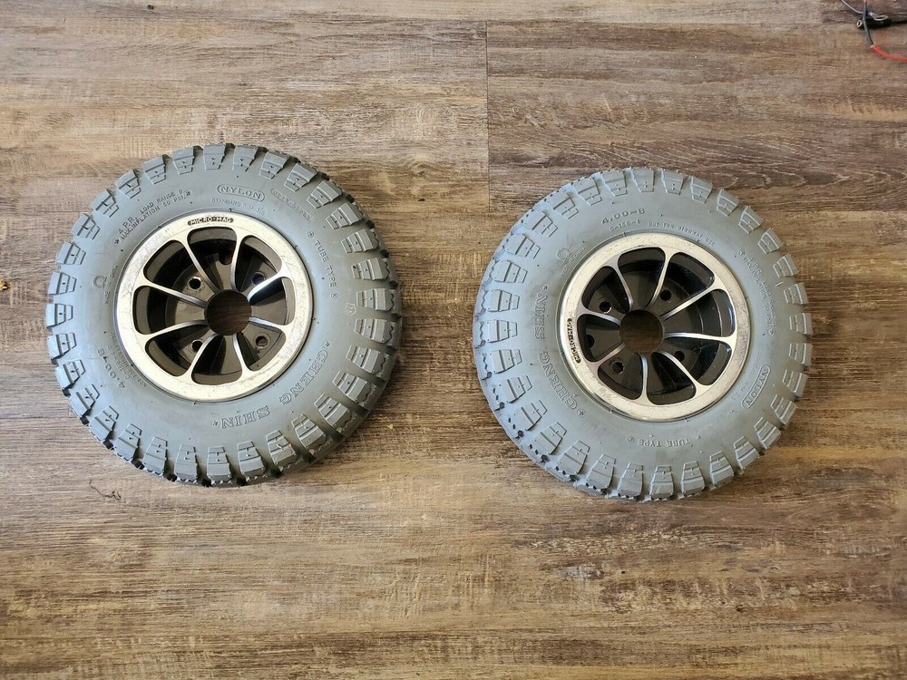 14″x4″ Flat-Free Drive Wheel Assembly for the Jazzy 1450 & Quantum Q1450 NEW