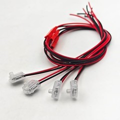 Car Door Handle Light LED Ambient light 12V Door Bowl Decorative Light Red