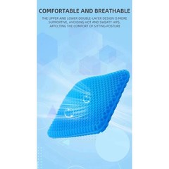Honeycomb Gel Seat Cushion 2.5 cm Thick | Cooling, Orthopedic Support