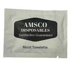 Disposable Crab Bibs for Adults with Wet Wipe Moist Towelettes, 50 Pc. Set…