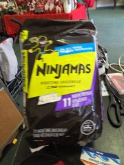 Ninjamas Nighttime Underwear L 64-95 Lbs 11 Count
