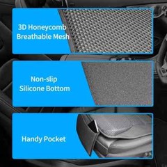 Car Seat Cushion for Car Seat Driver – Comfortable Memory Foam Car Seat Pad for