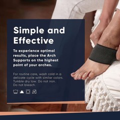 Compression Sleeve Elastic Foot Arch Support Pad Plantar Fasciitis Brace Bandage