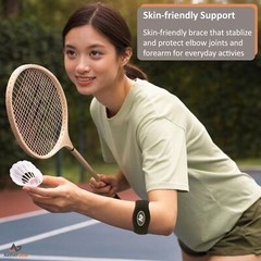Tennis Elbow Brace (2 Pack) for Tendonitis, Forearm Brace Support Band