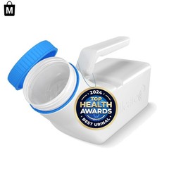 Men’s 32oz Bedpan Bottle with Glow in the Dark Lid – Practical and Reliable