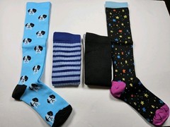 Unbranded Compression Lot Of 4 Pairs Socks Size S/M