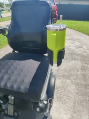 Cup Holder Designed for Permobil Power Wheelchairs