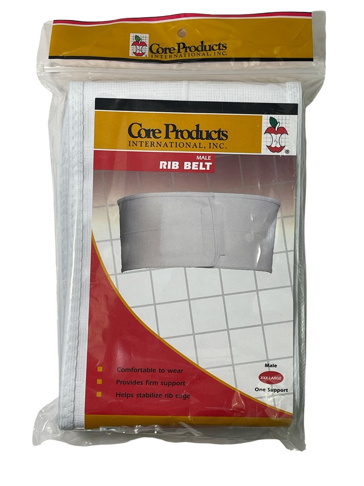 Core Products International Male Rib Belt XXX-Large 53 X 57″ Stabilizes Rib Cage