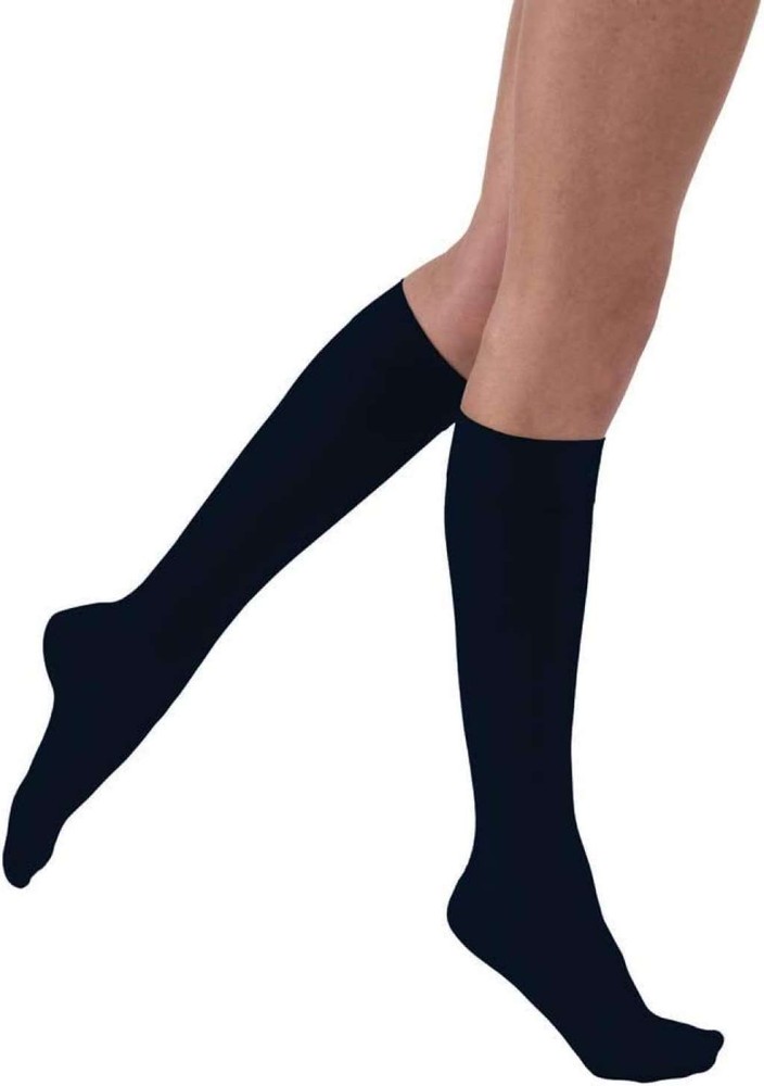 JOBST UltraSheer Knee High Closed Toe 15-20mmHg (Midnight Navy) Large