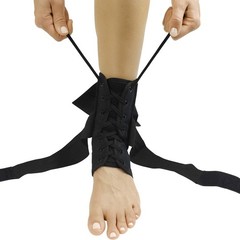 VIVE Laced Ankle Brace Black Small