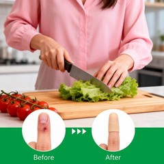 Soft Silicone Gel Finger Caps – 10 PCS for Full Protection & Finger Pain Relief