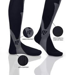 Compression Socks Pain Relief Calf Leg Foot Support Stocking Men&Women 20-30MMHG