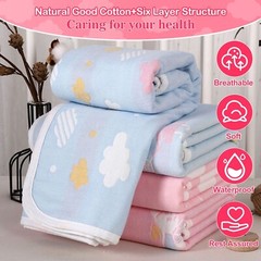 2x Washable Reusable Incontinence Bed Pads Soft Cute Cloud Pee Pads 19.7″x 27.5″