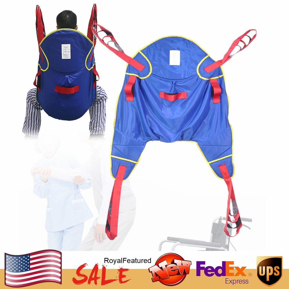 Patient Lift Sling Comfortable Full Body Protective Hoyer Drive Transfer Belt !