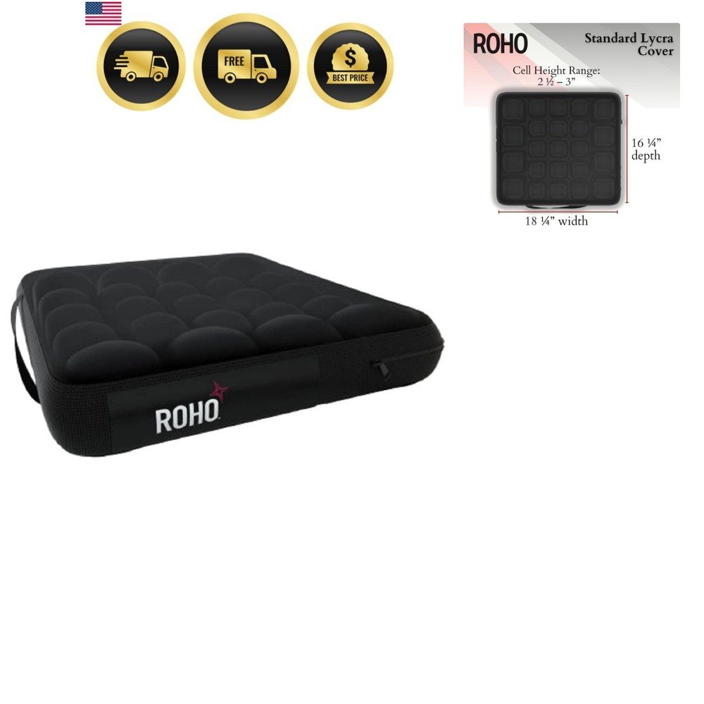 Mosaic Cushion, 18″ x 16″ Inflatable Seat Cushion with Adjustable Air Cells, …