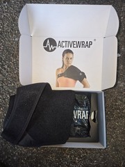 ActiveWrap Large XL Shoulder Ice /Heat System Reusable Packs & Compress Wrap New