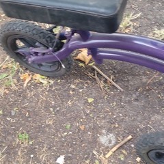 Purple/Black 4-Wheel Rollator Walker with Seat & Basket for Outdoor Adult/Senior