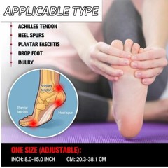 Foot Drop Support Ankle Brace Orthosis Plantar Fasciitis Night Splint Correction