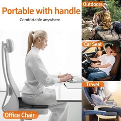 Ultra-Soft Portable Gel and Memory Foam Seat Cushion – Relieve Pain Anywhere