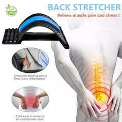 2024 Back Stretcher 4 Level Back Cracker Lower Back Pain Relief Device Adjustabl
