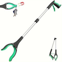 1PCS 32in Garbage Picker Gripper Tool with 360° Rotating Head – NEW