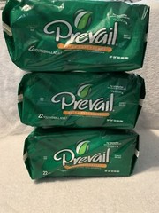 3 Packs of 22 (66 in All) Prevail Underwear Youth / Small 20″-34″ **NEW** PV 511