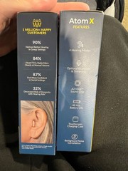 BRAND NEW Audien Hearing ATOM X -Rechargeable OTC Hearing Aids BLUETOOTH