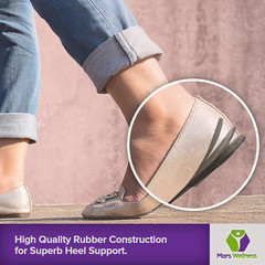 Premium Adjustable Orthopedic Heel Lift – Made in the USA – for Heel Pain and Le