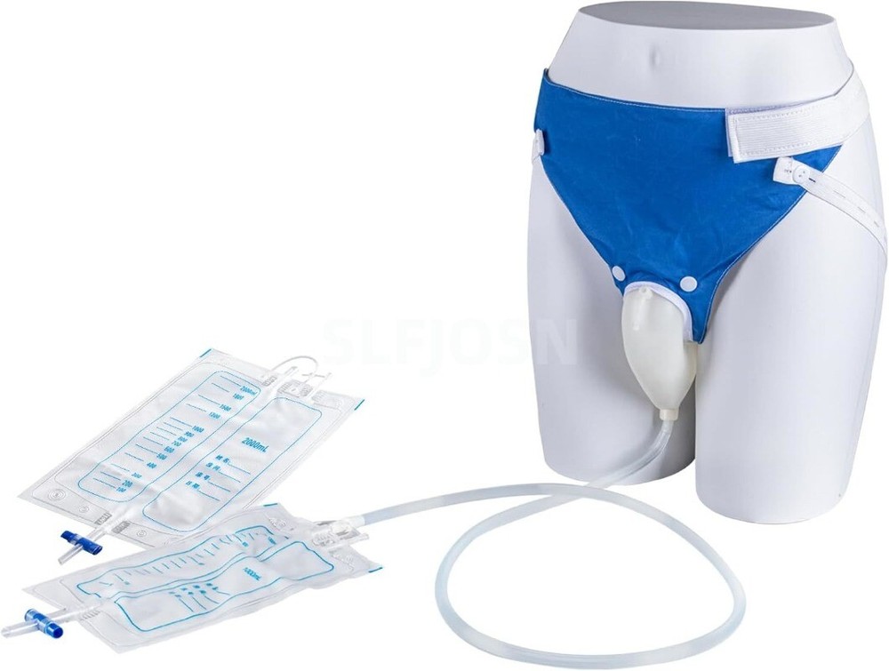 Silicone Wearable Urinal Bag Catheter Portable External Collector for women/ men