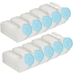 1000ml Portable Urinals for Men – 10 Pack, Spill Proof & Leak-Proof Pee Bottles,
