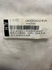 1 baxter healthcare soiled linen hamper liner OR2435 S52B75000 canvas bag