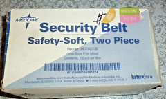 Medline Safety-Soft Belt MDT822126, 2-pc Belt ONE SIZE ####