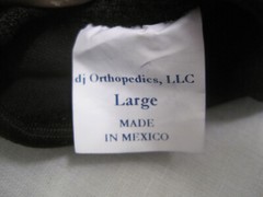 DonJoy Ultrasling Size Large Shoulder Elbow Arm Soft Drytex Bendable Brace