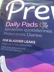 Lot Of 80 Prevail Daily Incontinent Pads 9-1/4″ L Regular Length 4 Packs