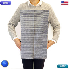 Neatsheets Disposable Bibs For Adults Tab Napkins For Eating Personal Use Home